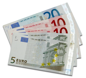 外貨紙幣の写真7 ユーロ